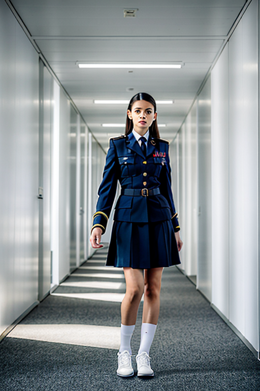 uniform models for girls